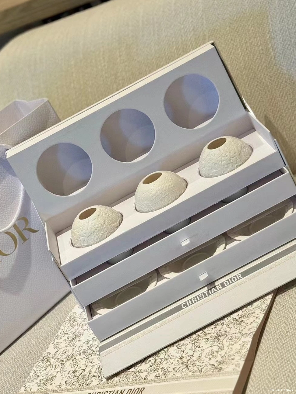 LIGHT X DOME BERNARDAUD SET CHRISTIAN 0818